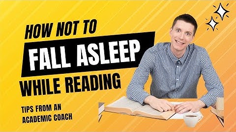 How Not To Fall Asleep While Reading