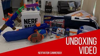 Unboxing - Nerf Summer Box