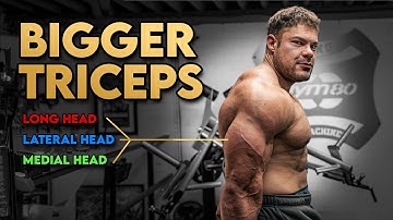 My MUST DO triceps exercises! (all you need)