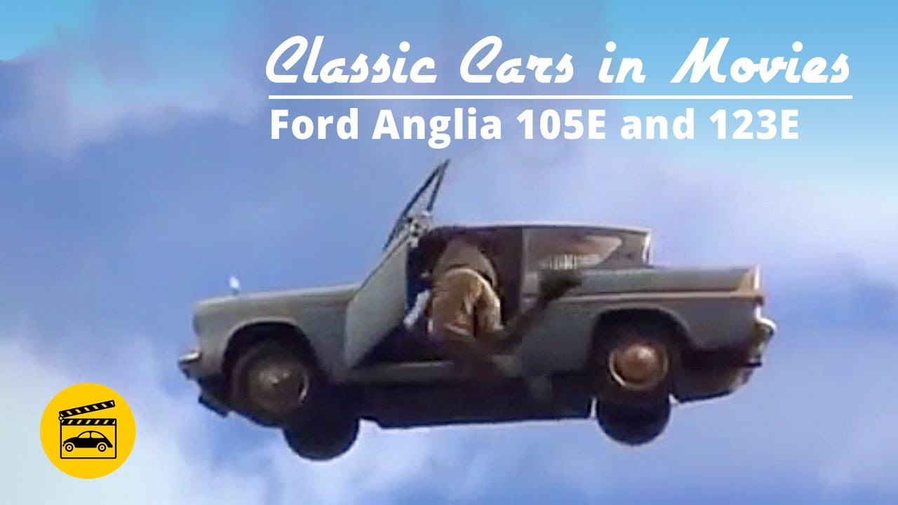 Classic Cars in Movies Ford Anglia 105E and 123E YouTube