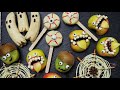 Fingerfood 🎃5 Ideen für Halloween🎃 #shorts #halloween #Fingerfood #monster #asmr