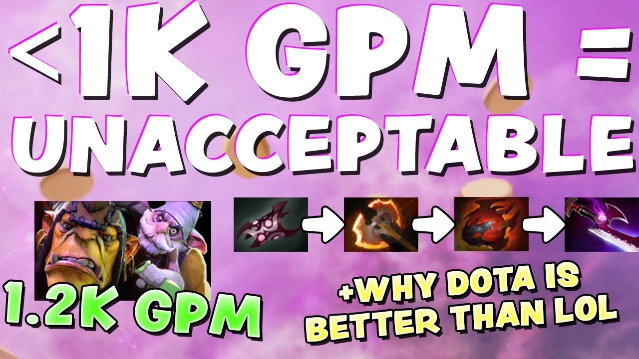 1.2K GPM ALCH! (+WHY DOTA IS BETTER THAN LOL)