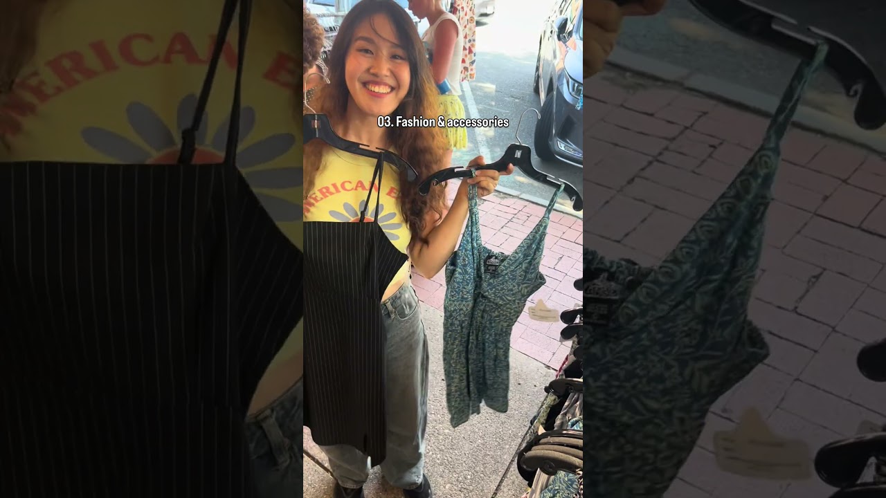 Join one of our English students as they explore Northampton’s annual Sidewalk Sale! 🛍️🌞