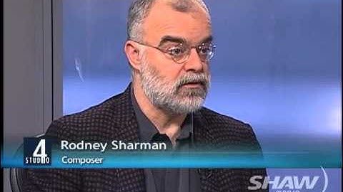 Rodney Sharman on Studio 4 with Fanny Kiefer Part 1 of 2