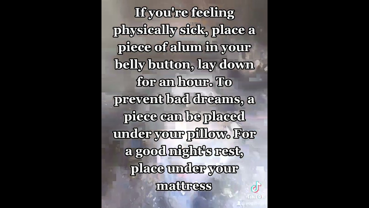 Easy Negativity Absorber - Alum Stone for Spiritual Uses