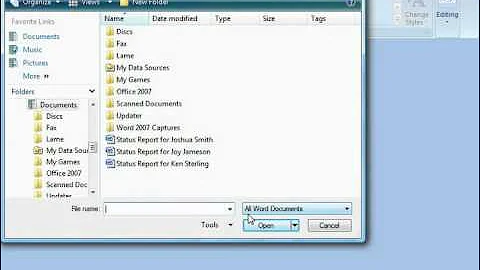 Word 2010 Tutorial Creating New Documents-2007 Microsoft Training Lesson 2.5