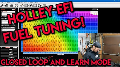 Fuel Tuning On The Holley Terminator X, It