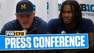 Michigan's Kyle Whittingham, Bryce Underwood & more react to shocking loss vs Minnesota in Week 5