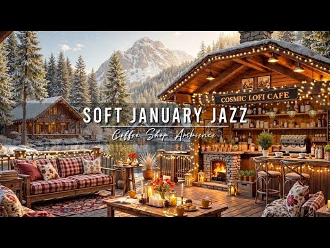 Soft January Jazz Music for Studying, Working ⛄ Warm Winter Jazz Music ...