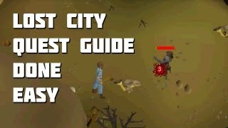 Runescape 2007 Lost City Quest Guide - Quest Guides Done Easy - Framed
