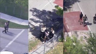 All suspects in custody after police pursuit