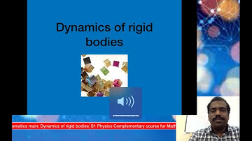 Dynamics of rigid bodies: Part 1: Introduction