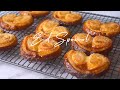 [ASMR] Sugar Cinnamon Palmiers | Easy Butterfly Pastry EID Special