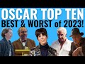 Top 10 best  worst oscar nominations of 2023