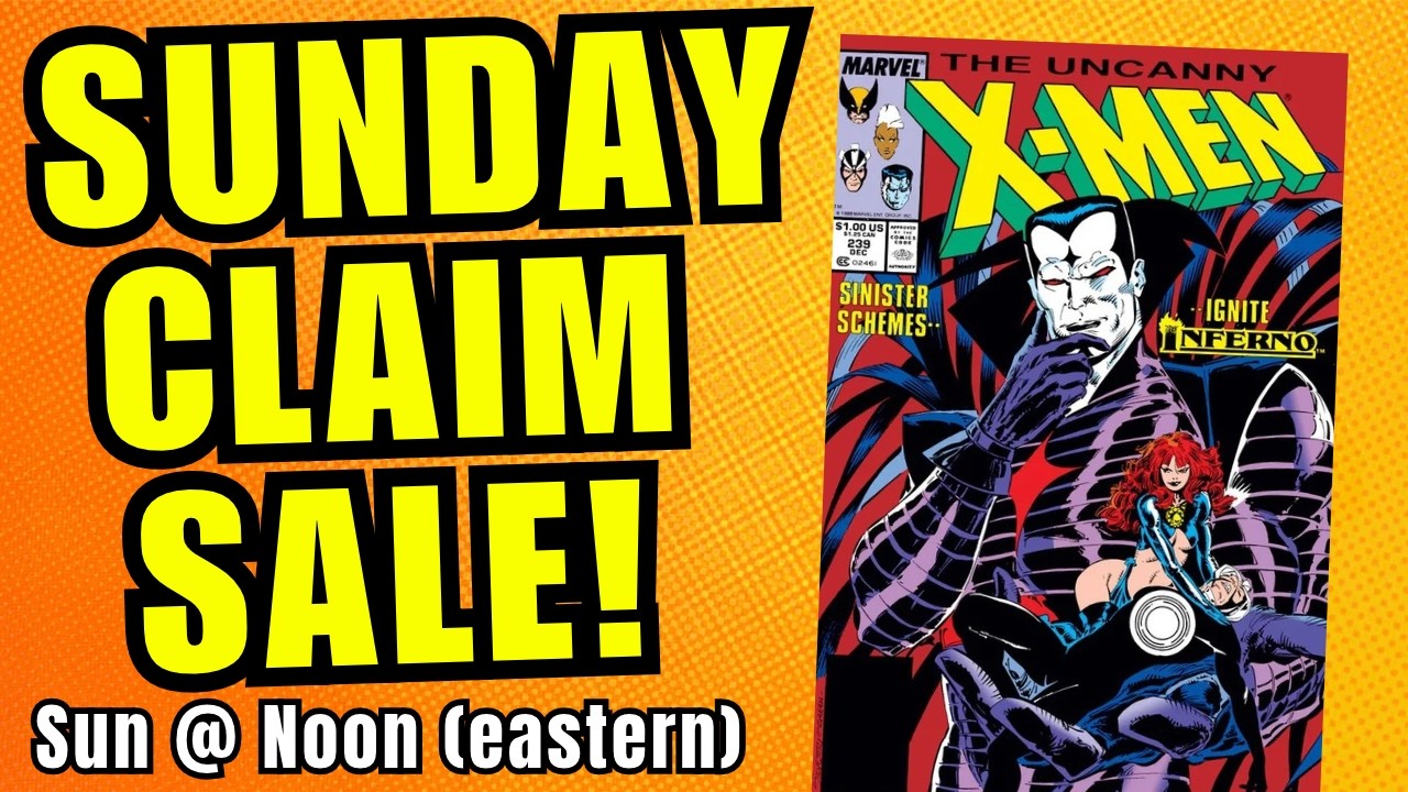 Sunday Claim Sale!