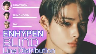 ENHYPEN - 멀어 (Blind) (Vertical Line Distribution) [REQUESTED]