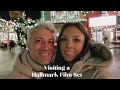 We Went to a Hallmark Christmas Film Studio! Vlogmas Day 3!