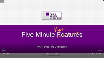 Send Time Optimisation - WCA Tips & Tricks