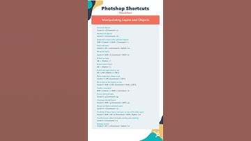 Photoshop sort cut keys part 2