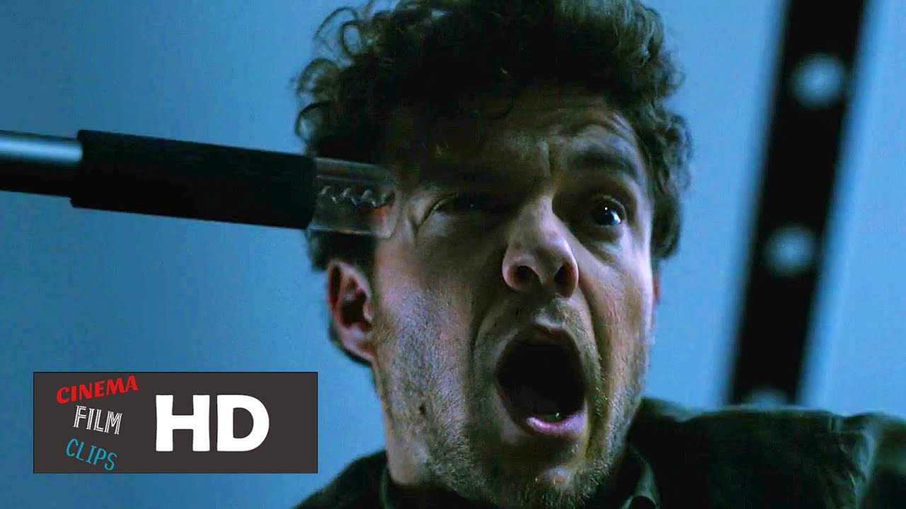 Companion (2025) - Josh Gets Stabbed In The Head Scene - CinemaFilmClips