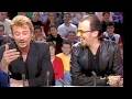 Johnny HALLYDAY et Pascal OBISPO en 1998