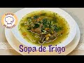 Sopa de trigo