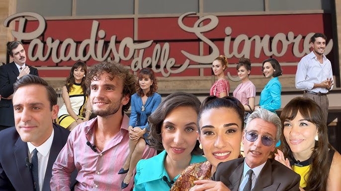Il Paradiso delle Signore torna a settembre, parlano i protagonisti - Estate  in diretta 22/07/2025 - YouTube