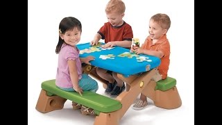 Review: Step2 Play Up Fun-Fold Jr. Picnic Table Colors Vary