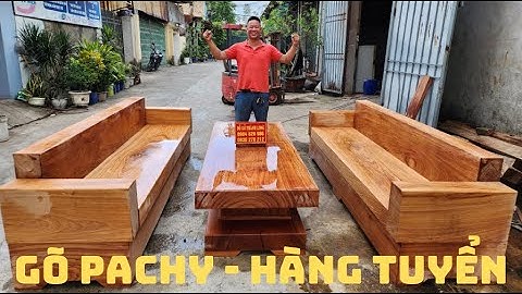 Hàng Tuyển Bộ Sofa Nguyên Khối Gỗ Gõ Đỏ Pachy Tại Đồ Gỗ Thành Long. Lh 0936278212