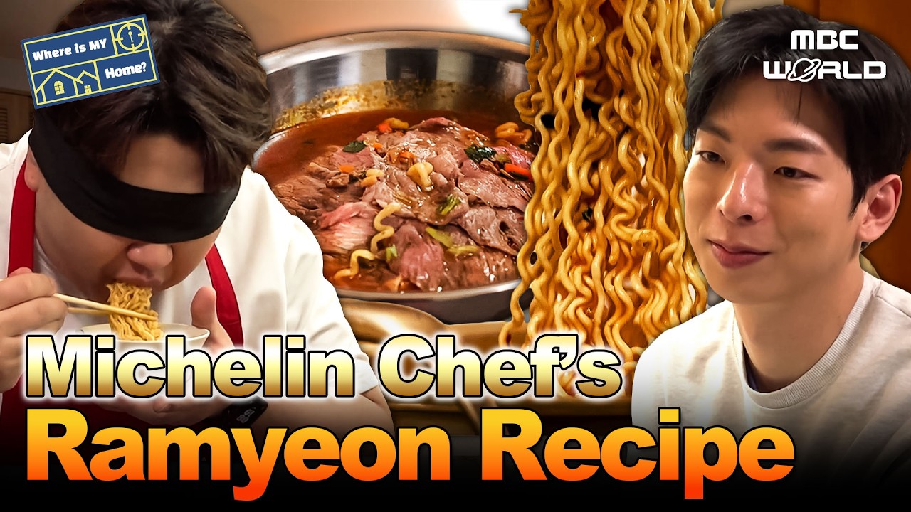 [Sub] Michelin Chef's Ramyeon Recipe🍜 from Culinary Class Wars 2 #Ramyeon #Recipe