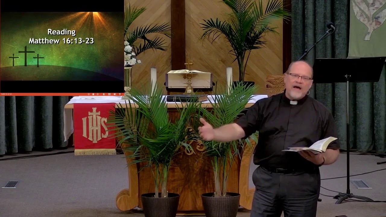4/5/20 Palm Sunday Sermon "Turning the Tables" Jonathan Dinger YouTube