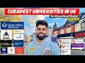 Most affordable universities in uk  study in uk in budget  low fees universities in uk 2024
