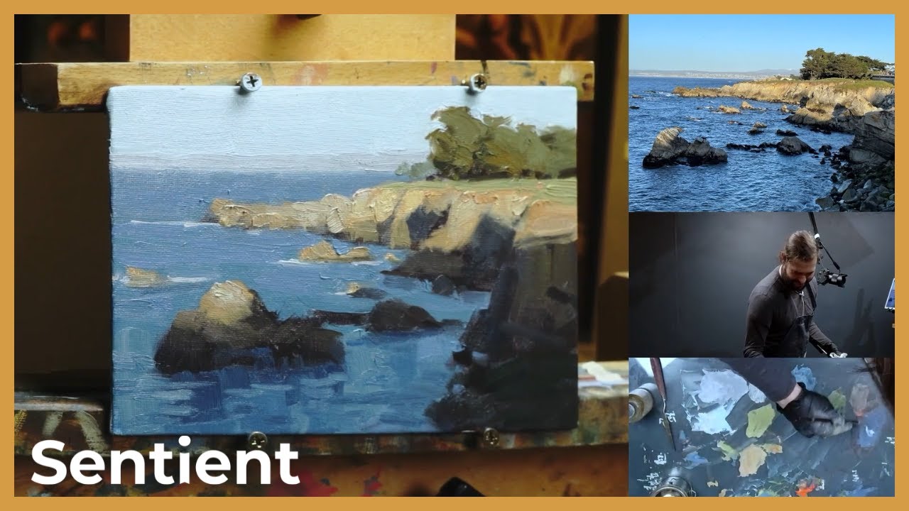 Gaining Confidence: Seascape in Oils with Trijsten Leach