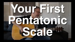 Your First Pentatonic Scale | Tom Strahle | Easy Guitar | Basic Guitar