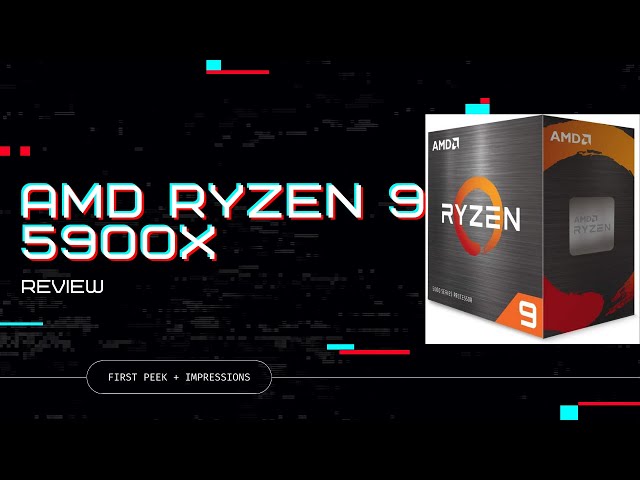 AMD Ryzen 9 5900X review