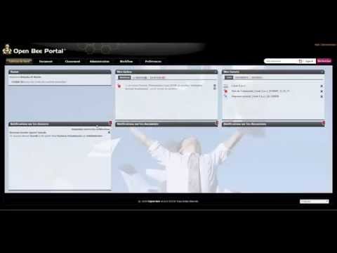 Introduction au tableau de bord (débutant) - tutoriel Open Bee Portal