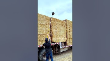 Save your Arms and shoulders when Strapping down Tall Loads!