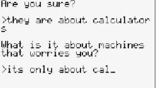 Eliza The Chat Bot - TI-89 Games - TI Graphing Calculator Games screenshot 4