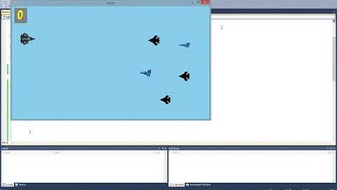 Create jet fighter shooting game in c#
