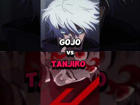 Gojo vs Tanjiro: Who Actually Wins? #jujutsukaisen #demonslayer #anime