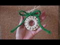 DIY Macrame Wreath Ornament | EASY CHRISTMAS CRAFTS