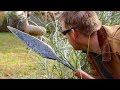 Forging a hunting spear throwing spear