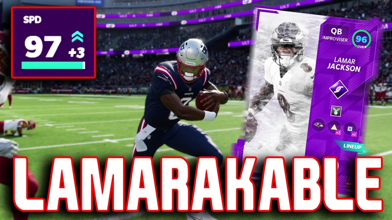 97 SPEED LAMAR JACKSON IS CRAZY! THE COMEBACK GAME OF THE  YEAR! | MADDEN 21 ULTIMATE TEAM