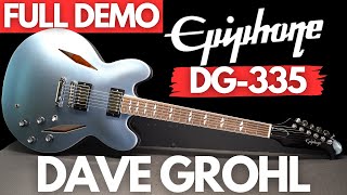 Epiphone DAVE GROHL DG-335 Full Demo