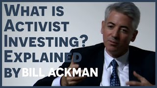 Bill Ackman on Activist Investing