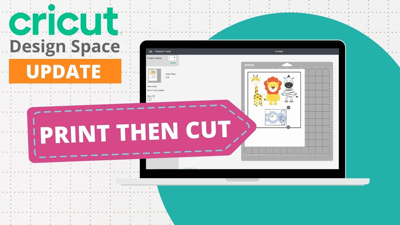 Print then Cut move and rotate feature | Cricut Design Space update ...