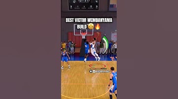 Deze 2,23 meter lange Victor Wembanyama-build is OVERPOWERED in NBA 2K26! #shorts