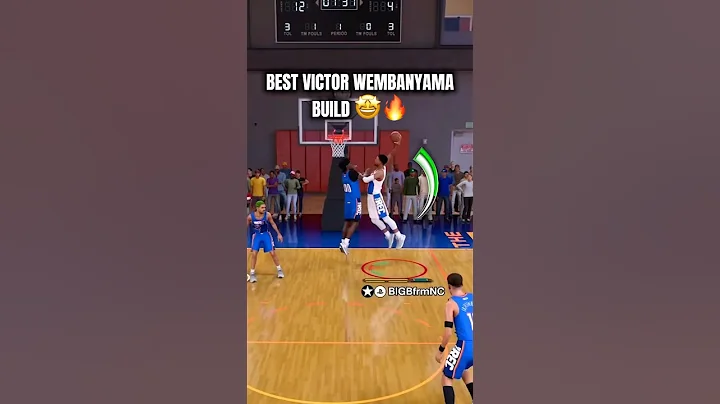 This 7’ 4” Victor Wembanyama build is OVERPOWERED on NBA 2K26! #shorts