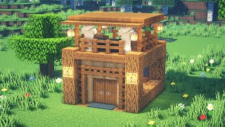 Minecraft Simple House Build for Beginners - Minecraft Tutorial