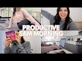 TRYING TO BECOME A 5AM WORKOUT GIRLIE AGAIN | PRODUCTIVE DAY IN THE LIFE VLOG | MORNING ROUTINE